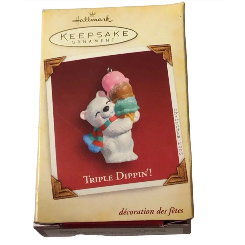 Hallmark 2005 “Triple Dippin’!” Christmas Ornament